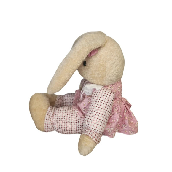 Easter Unlimited Easter Pets Brown Bunny Rabbit Stuffed Animal Plush Wire Ears - Picture 9 of 13